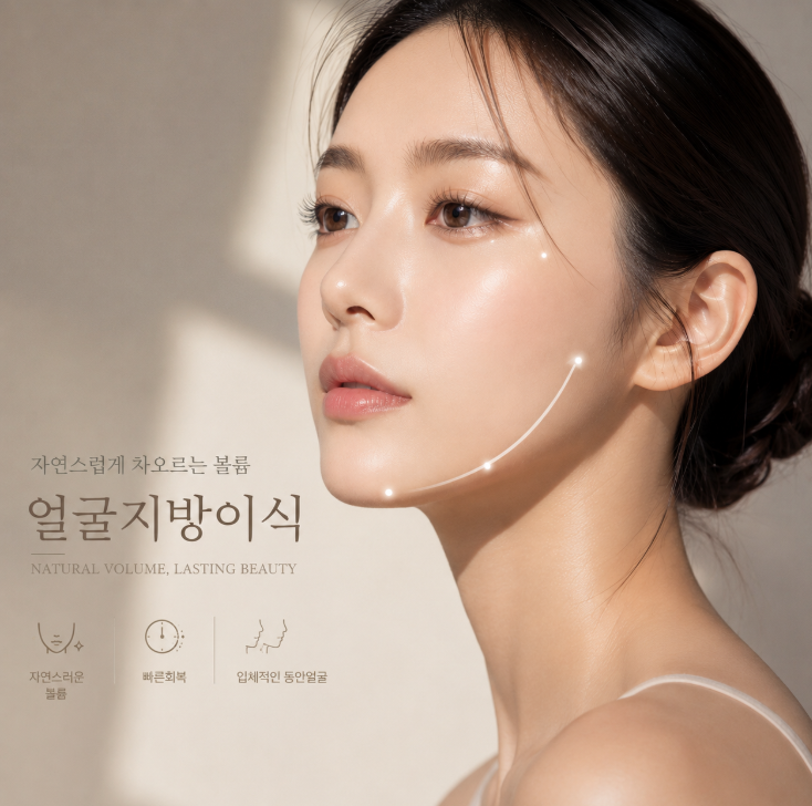 How are the duration and engraftment rate of facial fat grafting determined? (Written directly by the director) 사진 5