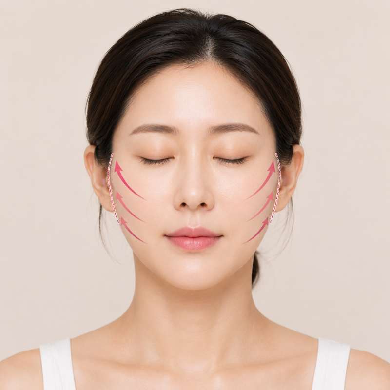Kunci untuk menyembunyikan bekas luka mini-facelift secara alami adalah ‘arah tarikan’ 사진 10