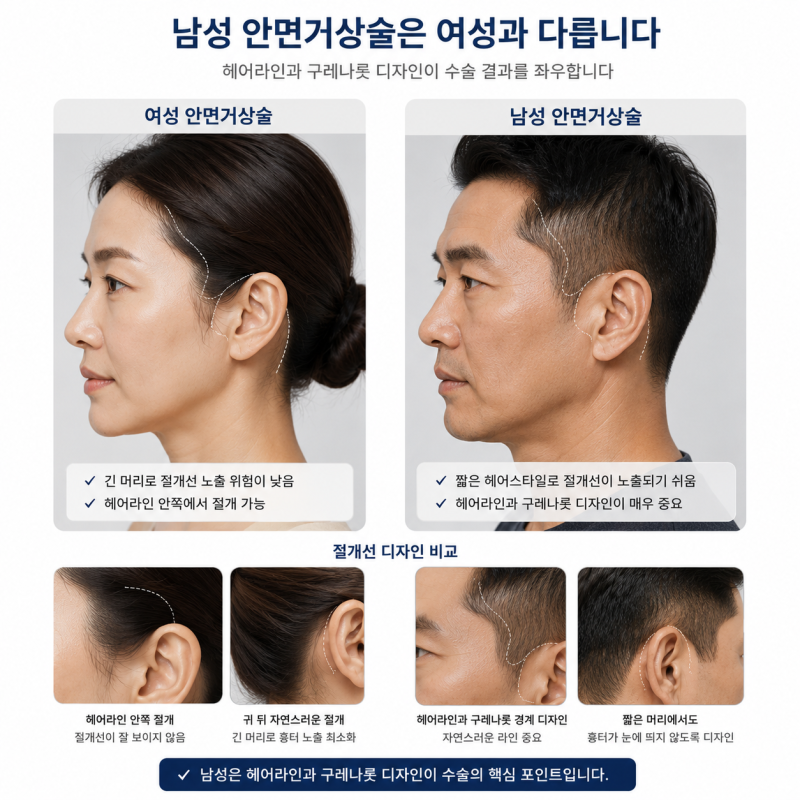 Ulasan Facelift Pria, Kisah Nyata yang Wajib Diketahui Sebelum Operasi 사진 5