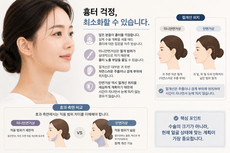 Mini Facelift vs. Full Facelift: What's the Difference? Effects, Scars, and Longevity Explained 사진 7