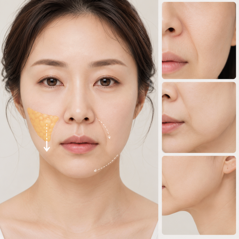 Jika Anda Khawatir dengan Pipi Kendur Setiap Kali Bercermin, Mari Bicara tentang Mini Facelift Vertikal 사진 4