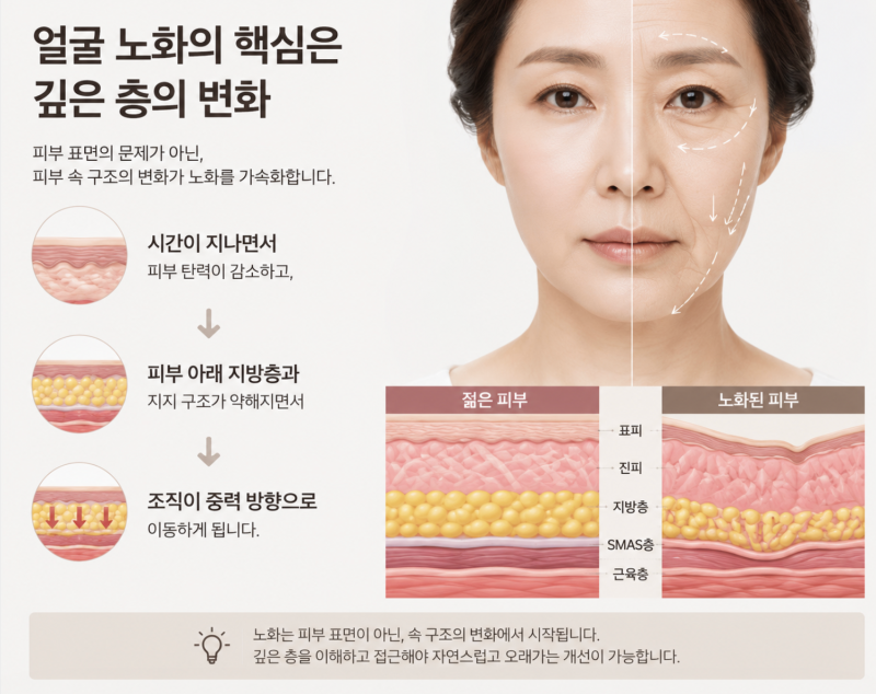 Jika Anda Khawatir dengan Pipi Kendur Setiap Kali Bercermin, Mari Bicara tentang Mini Facelift Vertikal 사진 3