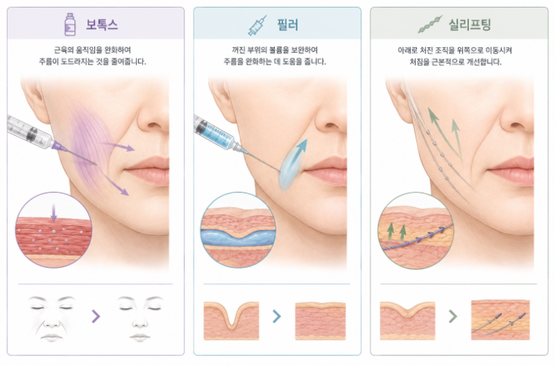 팔자주름보톡스·실리프팅·필러, 시술별 차이점을 한 번에 정리해드립니다 사진 6