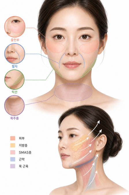 논현역성형외과, 안면거상부터 실리프팅까지 차이점 총정리 사진 7
