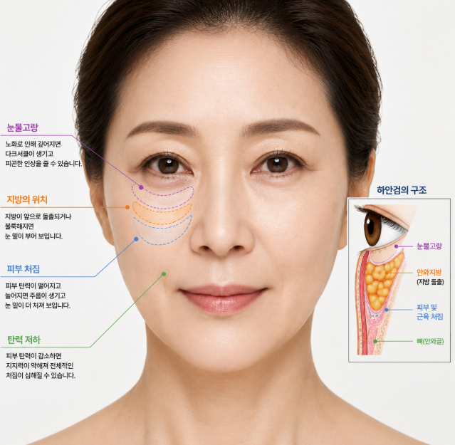 50대 하안검, 눈밑지방만 제거하면 될까요? 사진 10