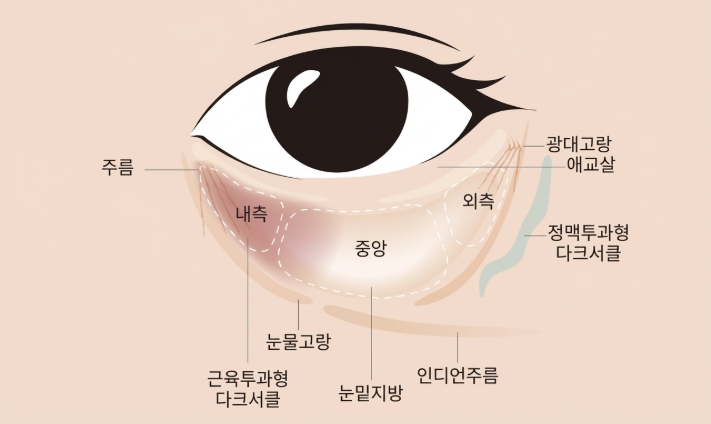 60대 하안검수술, 50대와 수술 방법이 달라질 수 있는 이유