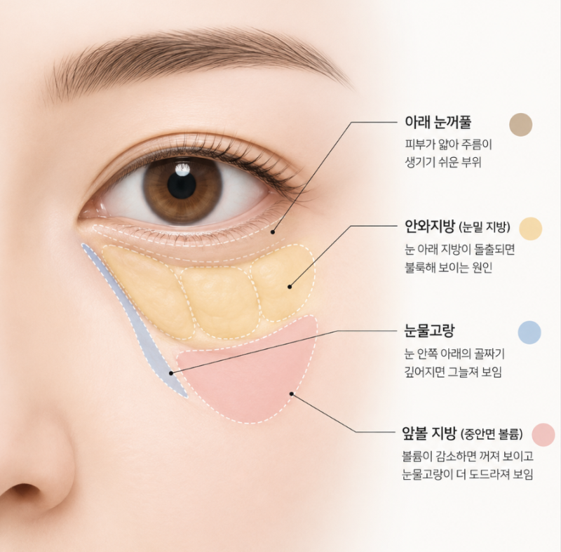 60대 하안검수술, 50대와 수술 방법이 달라질 수 있는 이유 사진 4