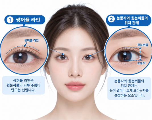 안검하수눈매교정, 쌍꺼풀수술과 무엇이 다를까? 사진 6