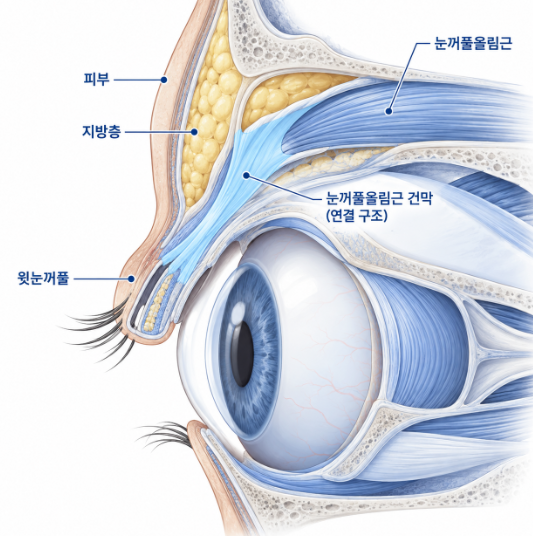 안검하수눈매교정, 쌍꺼풀수술과 무엇이 다를까? 사진 4