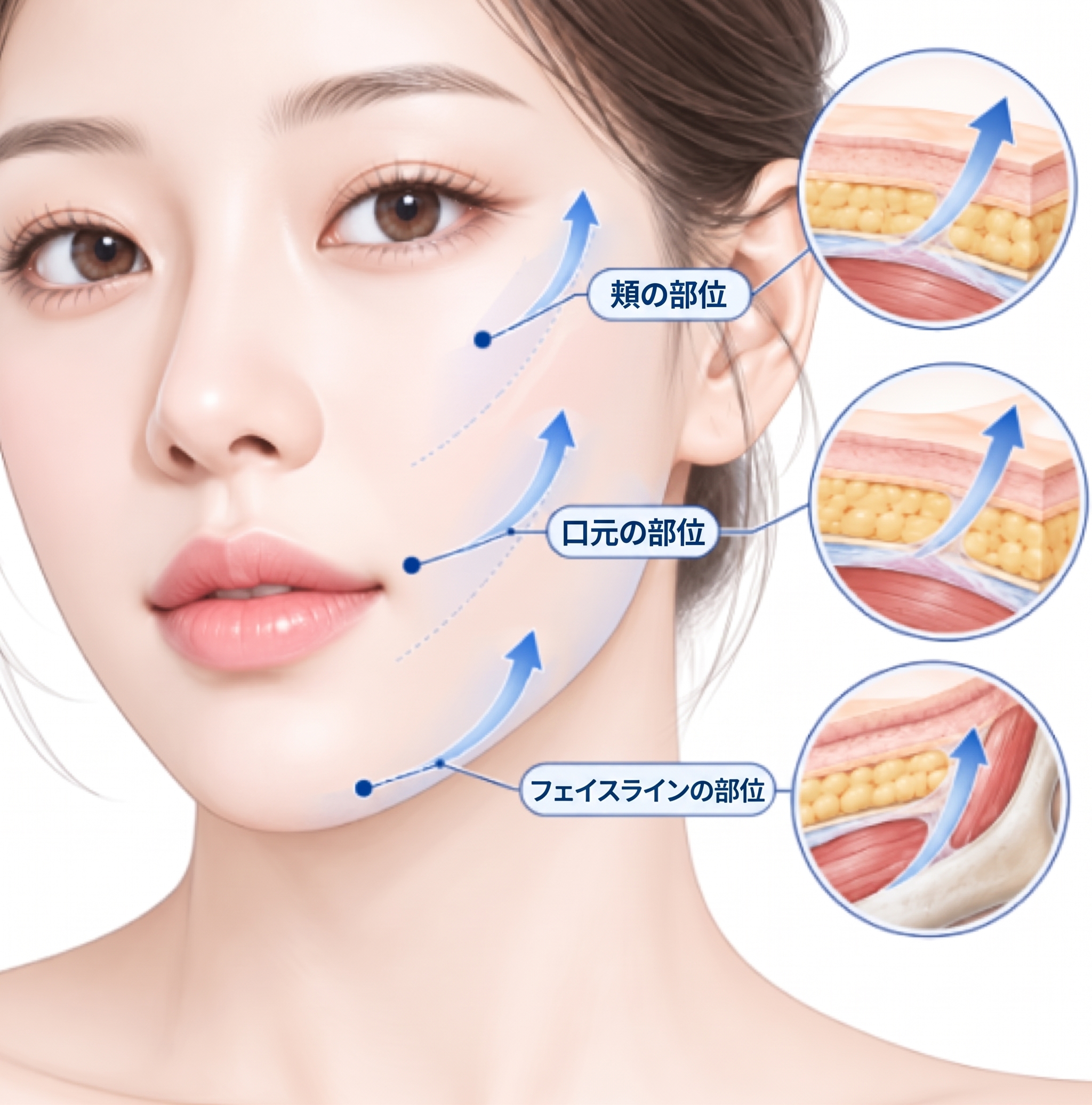 ミニ切開リフト、糸リフトと何が違う？たるみが気になるなら 사진 6