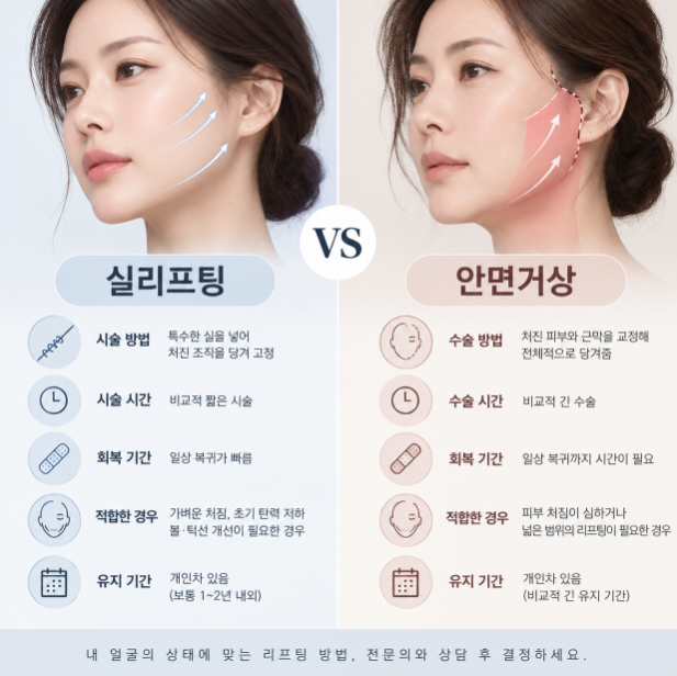 실리프팅 vs 안면거상, 나이보다 중요한 선택 기준은 따로 있다? 사진 8