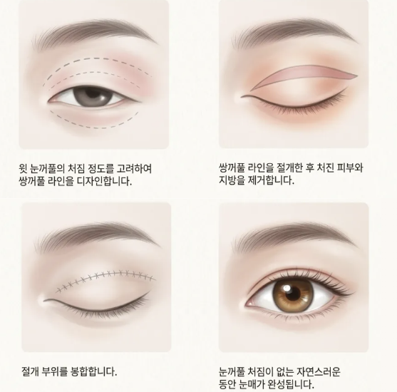 안검하수눈매교정, 쌍꺼풀 수술만으로 해결되지 않는 이유 사진 9