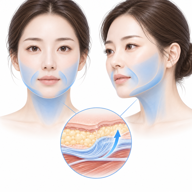 안면거상술, 몇 살부터 고려할까? 개선할 수 있는 얼굴 처짐의 범위는? 사진 6